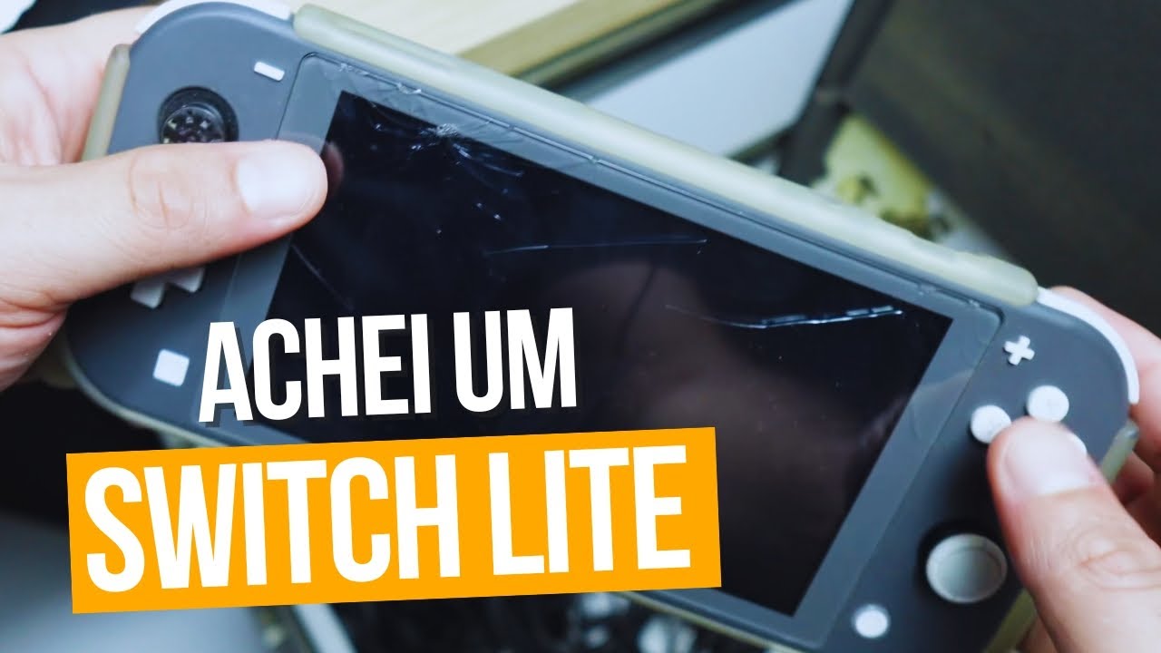 Achei um Switch Lite. Será que Funciona??